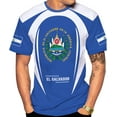 thumbnail image 2 of Personalized El Salvador Shirt Custom Camiseta de El Salvador Flag Shirt Men, Women Salvadorans Pride El Salvadoreña Gift (S), 2 of 6