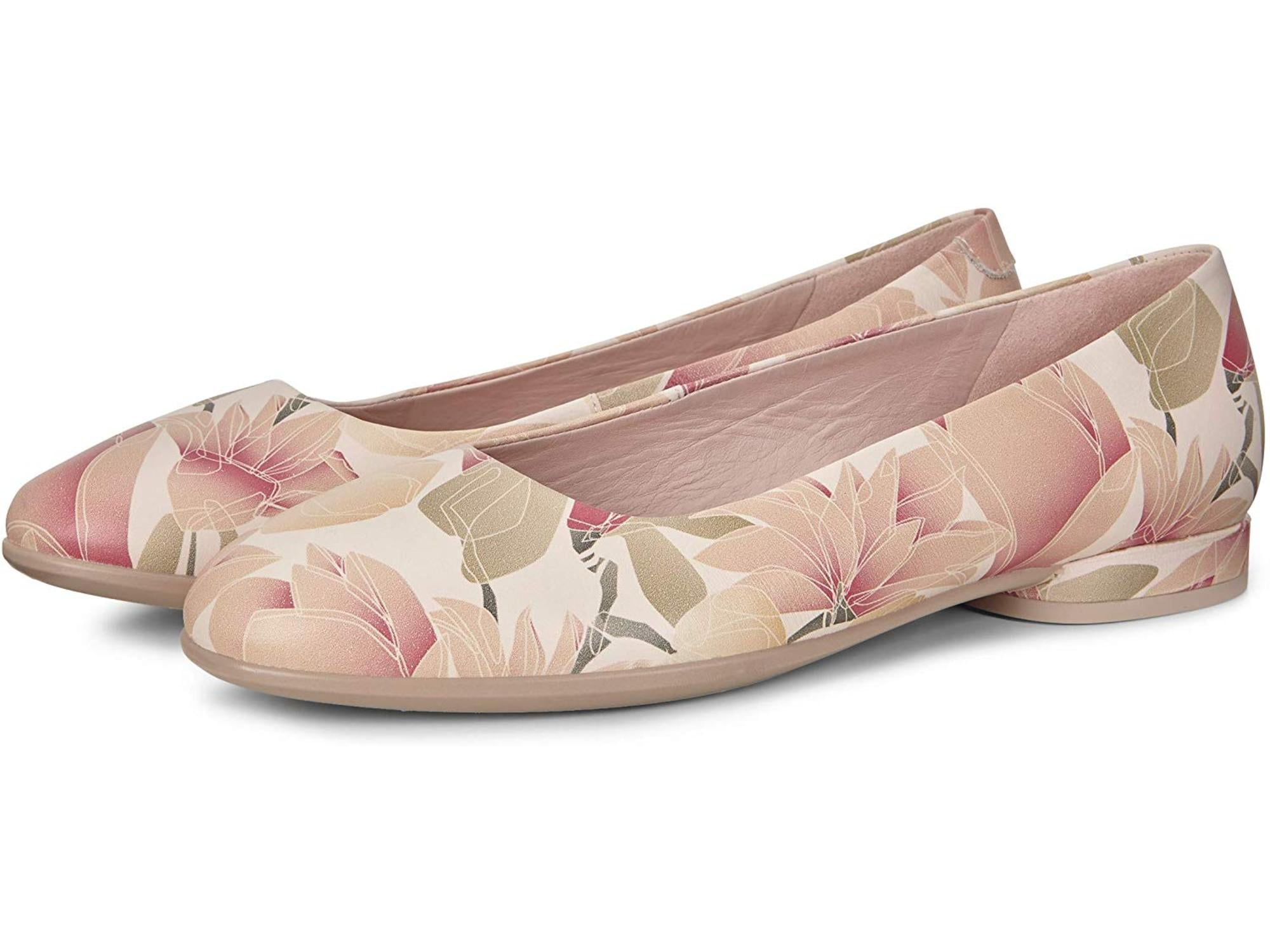 ECCO - ECCO Women's Anine Ballerina Ballet Flat, Rose Dust, Size 6.0 6kpW - Walmart.com