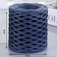 thumbnail image 7 of 200M/Roll Raffia Paper Ribbon Recyclable Embellishments Durable for Weaving Gift Wrapping Projects Artworks Birthday Dark Blue, 7 of 7