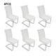 thumbnail image 5 of Naiovety 6 fundas para sillas de de comedor modernas, duraderas y flexibles, color blanco, elásticas de primera calidad Decoración del hogar, 5 of 6