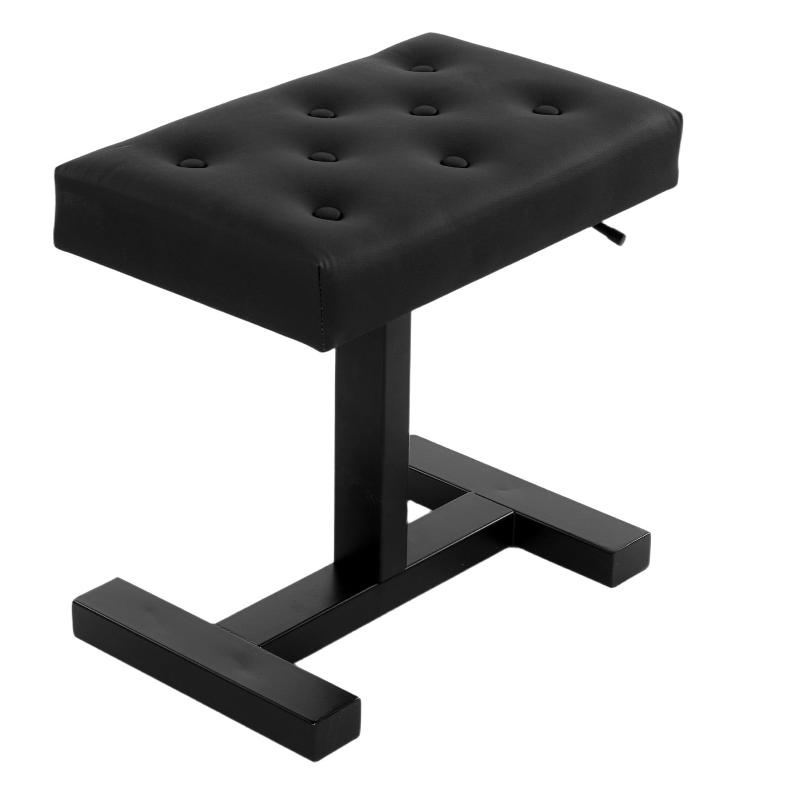 Btidfty Hydraulic Lifting Piano Bench Height Adjustable Keyboard Bench Seat Stool(black)