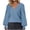 Blue, variant on Work Tops for Women Business Casual Top Long Sleeve Shirts Casual V Neck Office Blouses Size S-XXL
