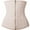Beige, variant on COMFREE Waist Trainer for Women Latex Fajas Reductoras Colombianas Cincher Zip&Hook Body Shaper Corsets Shapewear