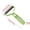 03_Green【Comb x1】, variant on Double-Sided Pet Dematting Comb, Dog Cat Undercoat Rake, Grooming Deshedding Tool for Long Hair, Safe Detangler Brush, Yellow, by IHXORA