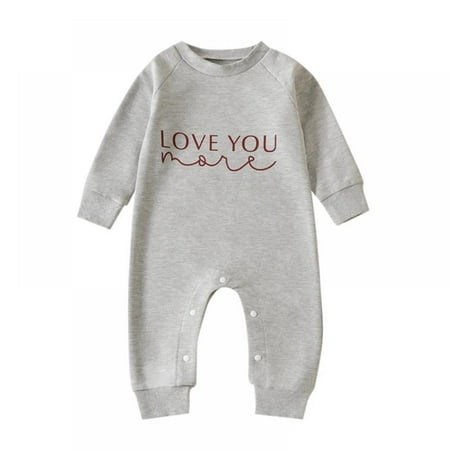 

0-18M Baby Girls Romper Valentine s Day Long Sleeve Baby Girl Onesie Baby Girl Outfits Baby Girl Bodysuit Jumpsuit