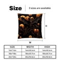 thumbnail image 5 of Bats Luxurious Velvet Decorative Pillows Covers - Set of 2 Throw Pillow Covers for Chair, Unique Patterns, 16x16, 18x18, 20x20 Inches for Any Occasion, 5 of 6