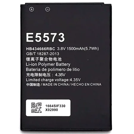 New Battery For Huawei E5573s-606 E5573s-806 E5573-852 E5573-853 HB434666RBC