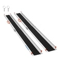 thumbnail image 2 of Ruedamann 8FT Adjustable Aluminum Wheelchair Ramp, 8.3" W, 600lbs Capacity,Portable Telescoping Non-Skid Surface Wheelchair Ramp for Home, Stairs, Steps, 2 of 4