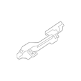 thumbnail image 4 of New Genuine Nissan Bracket-Outside Handle Rh 806106CA0A / 80610-6CA0A OEM, 4 of 10