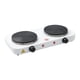 thumbnail image 1 of Hornillo doble de sobremesa de 2000 W para saltear, cocinar al vapor y hervir. Placa calefactora, 1 of 9