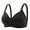 Black, variant on Woman's Color Comfortable Hollow Out Underwear Women's Sports Bras Plus Size Clearance Bras Underwire