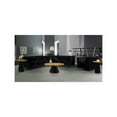 thumbnail image 5 of Meridian Furniture Martini Brushed Gold/Matte Black Coffee Table, 5 of 5