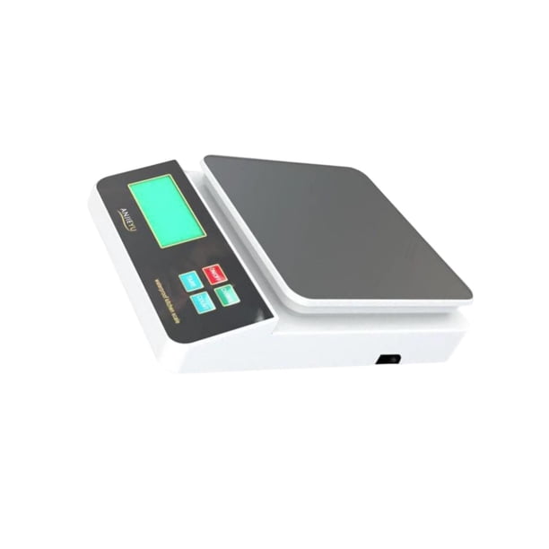 Báscula de cocina digital Yuarrent impermeable 3kg 0.1g 16x22.4 cm