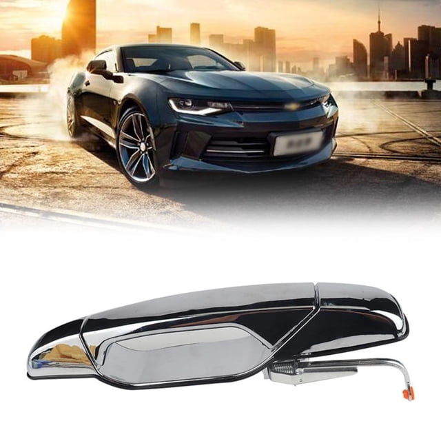 Manija De Puerta Exterior Cromada Manija De Puerta Exterior Delantera Trasera Izquierda Y Derecha Manija De Puerta Exterior Compatible Con Chevrolet/Gmc 25960522 matsuzay VI012323-03
