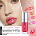 thumbnail image 6 of Aliver Lip Gloss 5 Colors Glitter Plumping Lip Glow Oil, Deeply Hydrating, Create Sparkling Watery Lip, 6 of 10