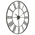 thumbnail image 5 of Solange Round Metal Wall Clock - 30" Gray, 5 of 10