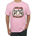 thumbnail image 1 of Baseball Mom Jaguar Print Sports Men's Graphic T-Shirt, Light Pink, XX-Large, 1 of 5