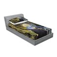 thumbnail image 2 of Ambesonne Grey Fitted Sheet & Pillow Sham Set, Buried River, Twin, Grey, 2 of 2