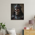 thumbnail image 4 of Paint by Numbers Kit for Adults, Regal Skeleton Red Eyes Crown Paint by Numbers, Easy Paint by Numbers Kit for Adults Beginner, DIY Adult Paint by Number Kits on Canvas, 12x16in Home Decor, 4 of 7