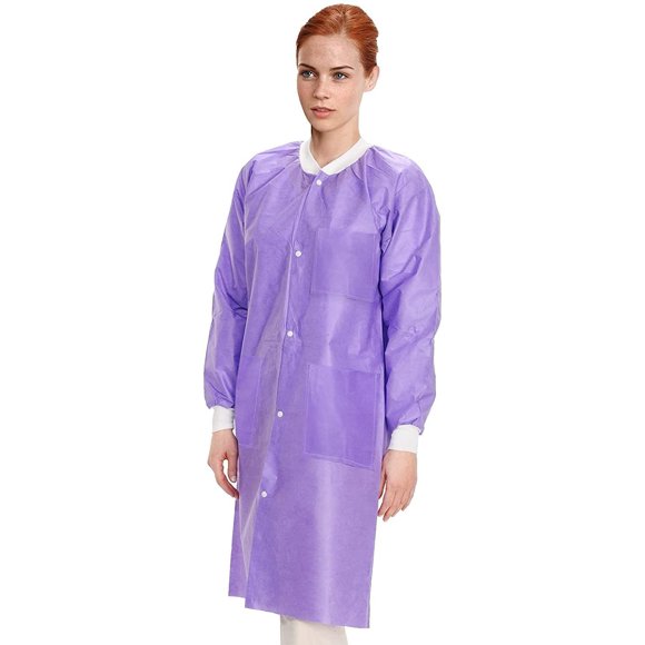 Amazing Supply Disposable Scrubs Pants Waterproof Protective White Trousers PPE 10 Pack(D0102HIZKMV)