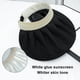 thumbnail image 4 of Sombrero de 56-60cm con circunferencia ajustable, sombrero de copa vacío, sombrero de protección solar de ala grande de verano para mujer, sombrero de playa ajustable, 4 of 5