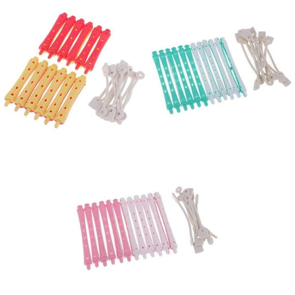 Xuanheng 36pcs Hair Curlers Twist Perm Rods Curls Rollers Styling Tool