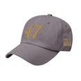 thumbnail image 4 of Visors Letter Printed Hat Hat Truck Hat Baseball Hat Polyester Duck Tongue Cap, 4 of 8