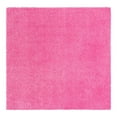 thumbnail image 3 of Unique Loom Solid Shag Collection Area Rug (7' 10" Square Taffy Pink), 3 of 7