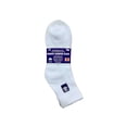thumbnail image 4 of YACHT & SMITH 12 Pairs of Mens King Size Diabetic Ankle Athletic Socks, 13-16 (White), 4 of 4