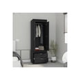 thumbnail image 2 of Depot E-Shop DE-CLW4756 Portugal Armoire, Black, 2 of 6