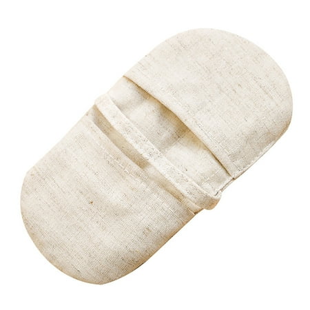

Trayknick 1Pc Insulated Gloves Small Anti-Skid Design Cotton Flax Washable Kitchen Heat Resistant Gloves for Home