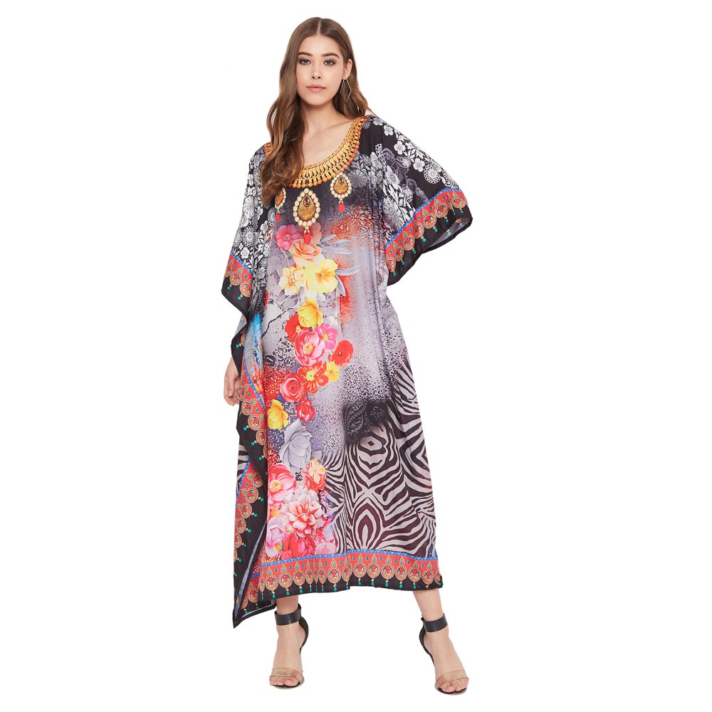 Oussum - Women's Plus Size Kaftans Dresses for Women Full Length Maxi ...