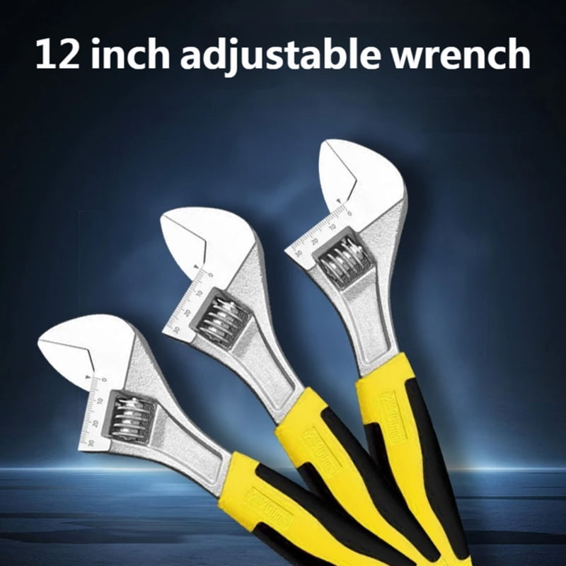 Professional Adjustable Wrenches With Clear Scale Marking For Precise Adjustments