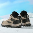 thumbnail image 6 of Krdevn Boys Winter Lined Ankle Boots Comfortable Warm Sports Sneakers for Toddlers and Kids Outdoor Play and Casual Daily Wear,Toddler Girl Shoes,Boys Shoes,Size:8-9 Years, 6 of 9