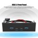 thumbnail image 5 of M Buder Panel Frontal USB3.1 Gen2 10G Unidad Óptica USB3.0+2.0+Type C Type E, 5 of 9