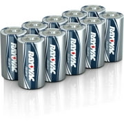 Rayovac 814-10cf C Alkaline Batteries, 10-Pack