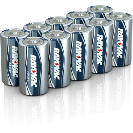 Rayovac 814-10cf C Alkaline Batteries, 10-Pack