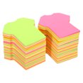thumbnail image 1 of Unique Bargains 2.7' x 2.7' Clothes Shape Sticky Notes, Cute Self-Stick Memo Pads 100 Sheets/Pad, 5 Colors, 12 Pads, 1 of 4