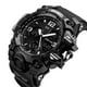 thumbnail image 3 of Reloj digital para hombre Analógico LED Fecha Semana Pantalla dual Reloj deportivo Hugo reloj digital para hombre, 3 of 8