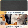 thumbnail image 4 of Cat Printed Square Desk Mat Gaming Mouse Pad with Non-Slip Rubber Bottom - 8.3x9.8 Inch Office and Gaming Mouse Pad, 4 of 6