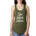 thumbnail image 1 of Om Shanti Shanti Racerback Tank, 1 of 3