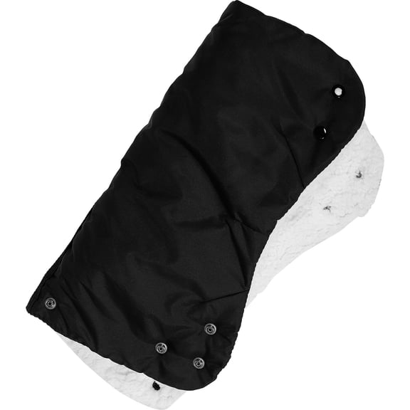 PTOOTP Stroller Gloves Cotton Black Insulated Pram Hand Muff For Childs Hands 1Pcs