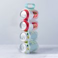 thumbnail image 2 of TIMIFIS Kitchen Gadgets Portable Can Storage Rack For Refrigerator Shelves, Beer Can Racks, Refrigerator Storage Slider Clear Chilled Beer Cans, 2 of 3