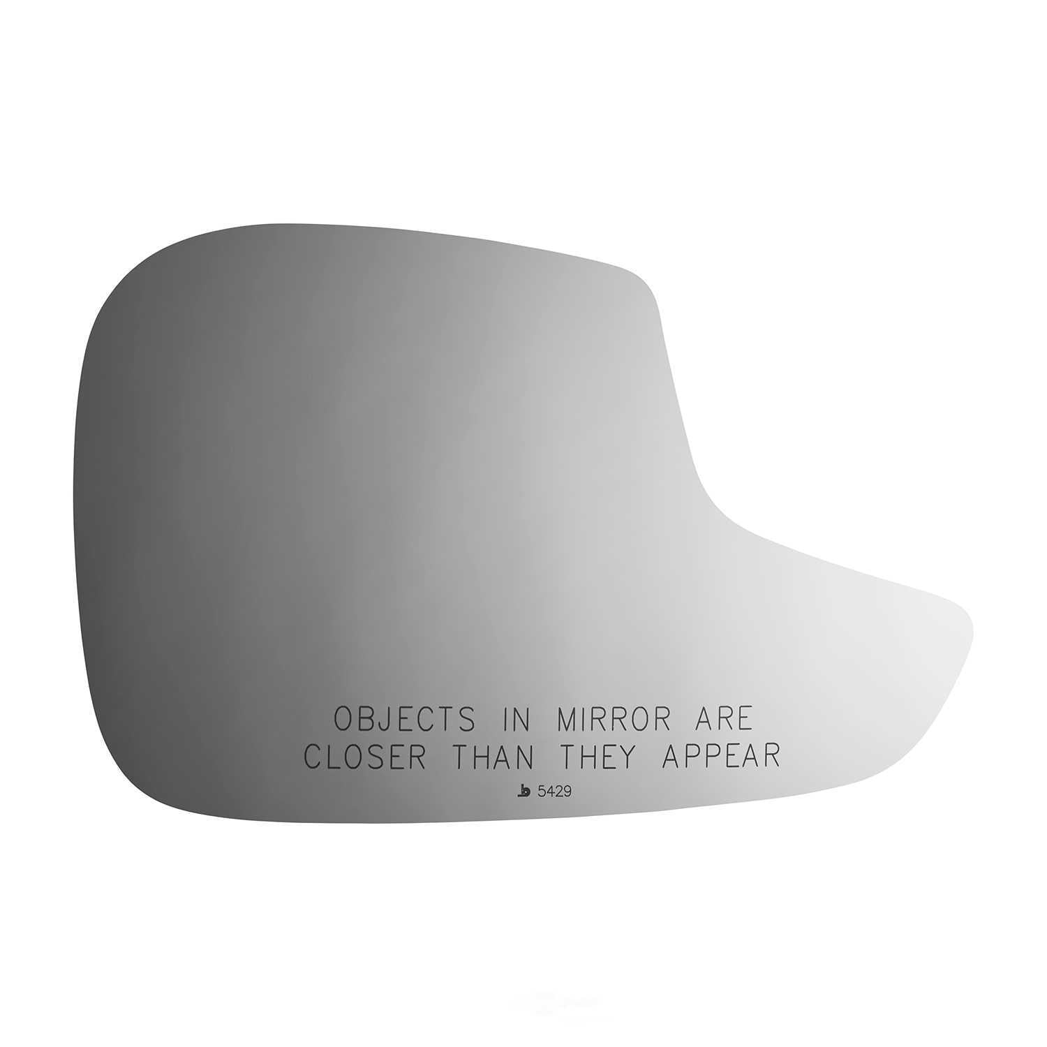 Burco Side View Mirror Replacement Glass - Clear Glass - 5429