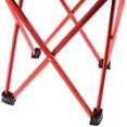 thumbnail image 5 of 1 Uds (rojo) taburete plegable para pesca, Camping, senderismo, jardinería, mochila para playa, silla plegable, taburete plegable portátil de cubierta alta, aleación de aluminio Sincero Electrónica, 5 of 5