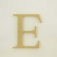 thumbnail image 1 of Package of 1, "E" 6 Inch X 1/2" MDF Letters In The Times New Roman Font | Thick | Upper Case For Art & Craft Project, Made in USA, 1 of 1