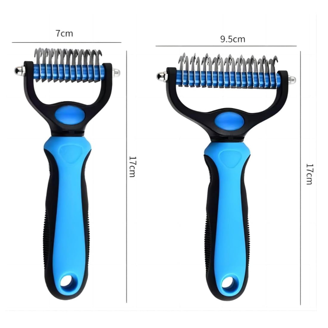 Pet Pro Grooming Tool, Shedding and Dematting, Pet Detangling Comb for Medium To Long Haired Pets