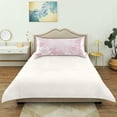 thumbnail image 4 of GZHJMY Cherry Blossom Satin Pillowcase for Hair and Skin Silk Pillowcase, King Size(20x40 inches) - Slip Cooling Satin Pillow Covers with Envelope Closure, 4 of 7