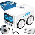 thumbnail image 1 of Magic Mini Rc Bus, 2026 New Intelligent Remote Control Gesture Sensing Car Vehicle for Adults, Automatic Avoidance Patrol Line Driving, Dynamic Expression Light Projection (White), 1 of 7