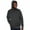 Charcoal, variant on True Rock Men's Textured Hoodie Pullover (Black, Small)